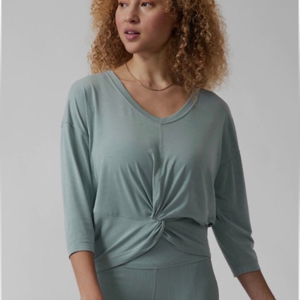 Athletes Embody Twist Front Top
